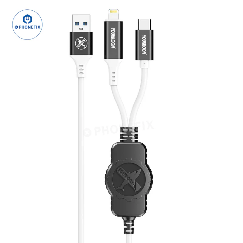 YOU-IR2 Restore Easy Lightning Type-C 2-In-1 Recovery Cable for iPhone