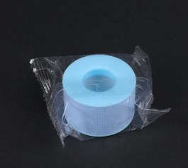 Blue Non-Woven Fabric Silicone Gel Tape Roll for Scar Treatment