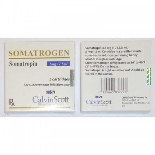 SOMATROGEN HUMAN GROWTH HORMONE INJECTION