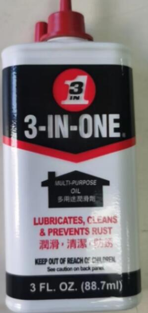 3-IN-ONE 100703 118ml Lubricates, cleans & Prevents Rust