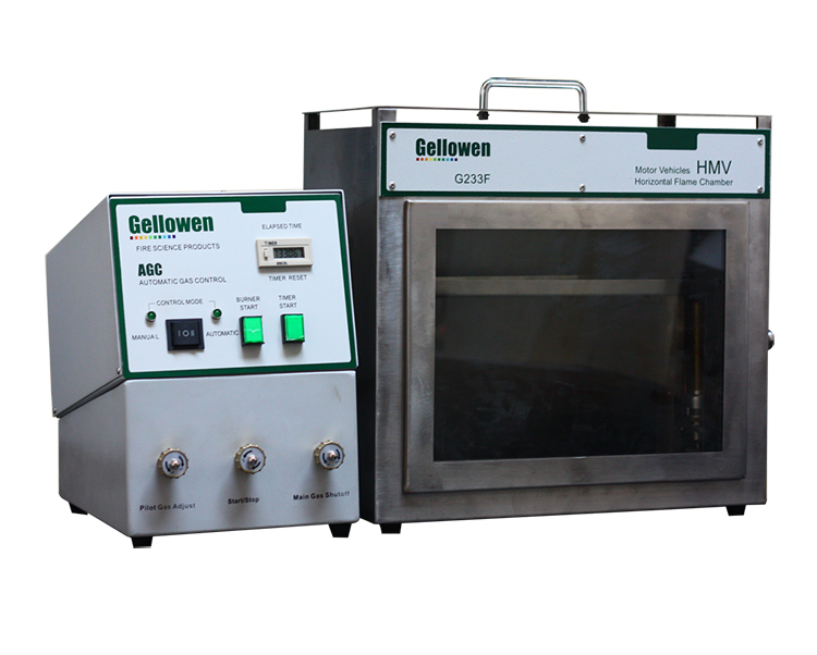 Horizontal Flammability Tester