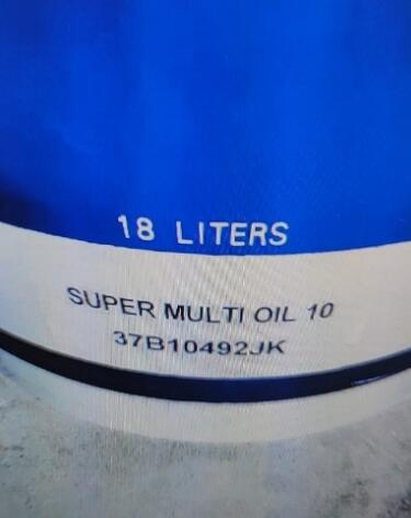 SUPER MULTI OIL 10 37B10492JK 18 LITERS 