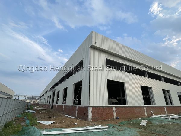 High quality low price steel structure chicken house/Beautiful and practical long span steel structure building