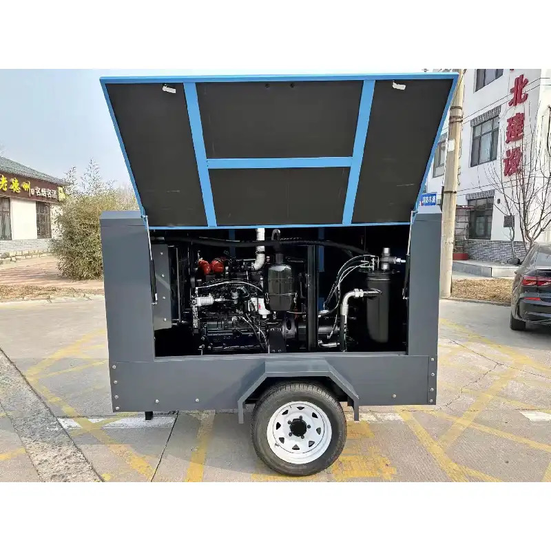 Diesel Portable Screw Type Underground Air Compressor