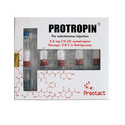 PROTROPIN 100IU SOMATROPIN HUMAN GROWTH HORMONE INJECTION