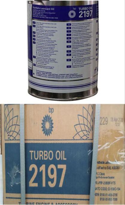 Turbo oil 2197 0.969L Grease for Machinery Industry