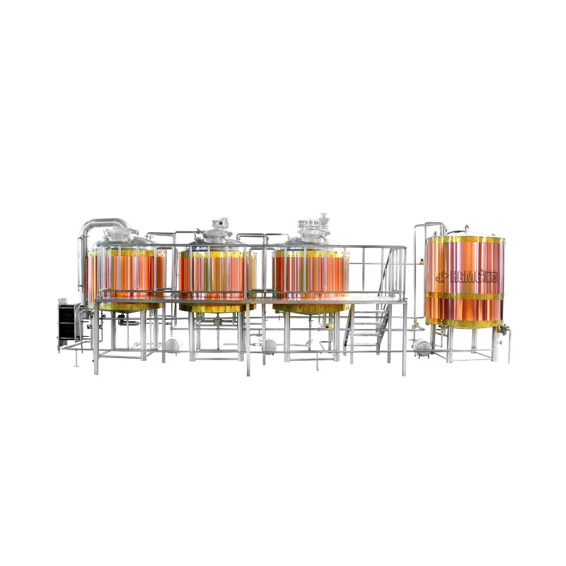 2000L 2 Vessel Copper Beer Brewing Equipment