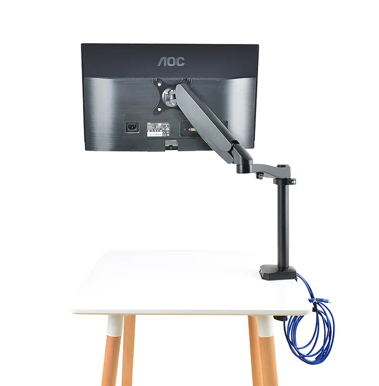 Fully Adjustable Gas Spring Lcd Monitor Desk Stand