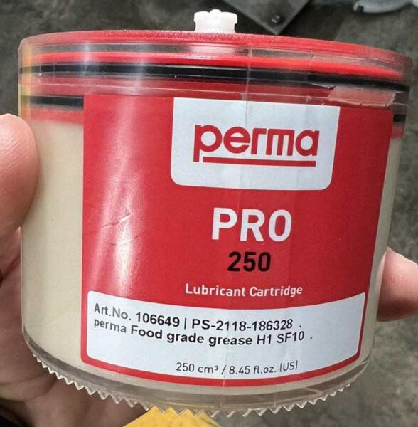 Perma PRO 250 106649 Lubricant Cartridge  H1 SF10 Lubricant Cartridge