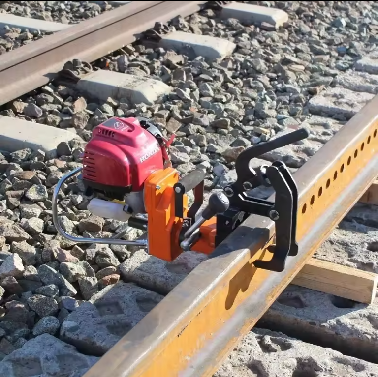 Portable Petrol Engine Rail Hole Drilling Machine