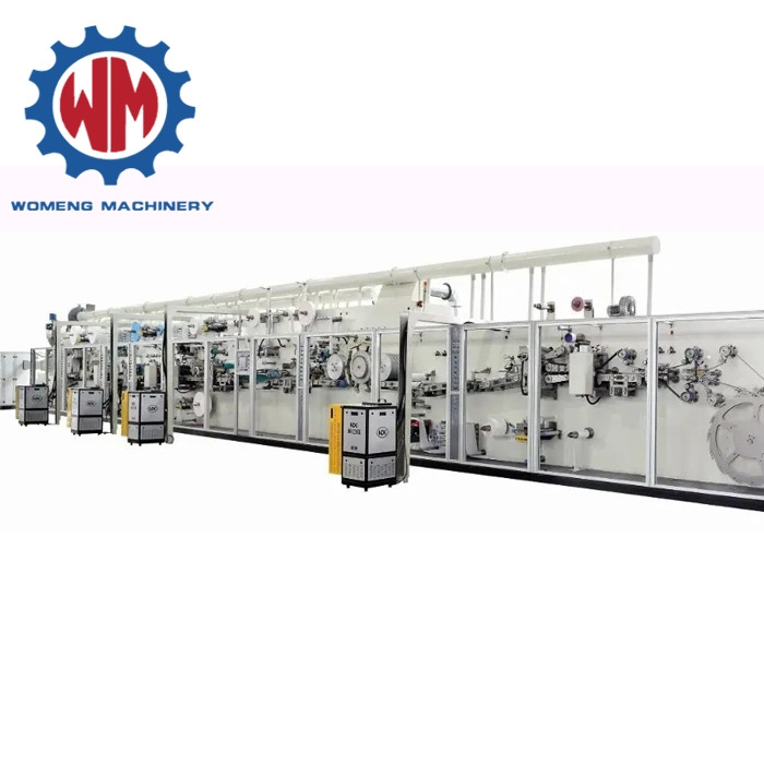 Full Automatic Baby Pull up Diaper Production Line Diaper Making Machine Manufacturer in China