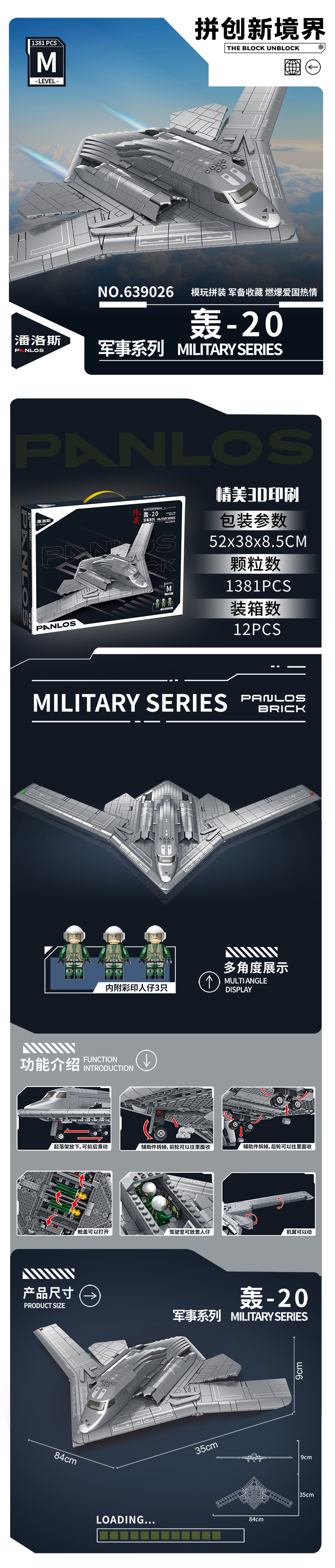 Military building blocks