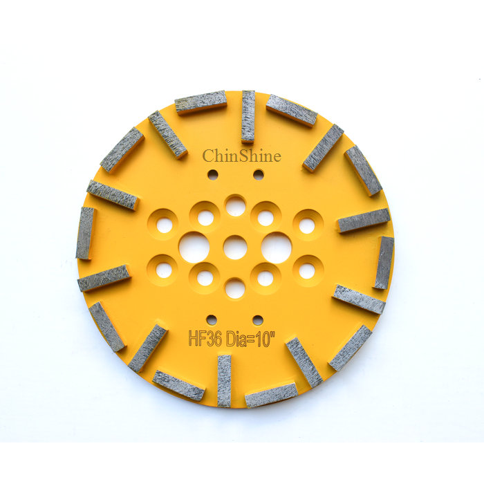 250mm 10 Inch Diamond Grinding Plates For Concrete