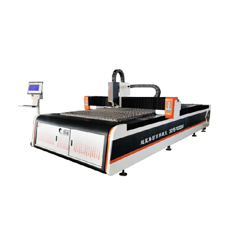 Metal plate fiber laser cutting machine