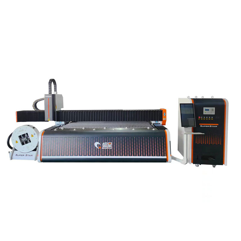 Tube fiber laser cutting machine