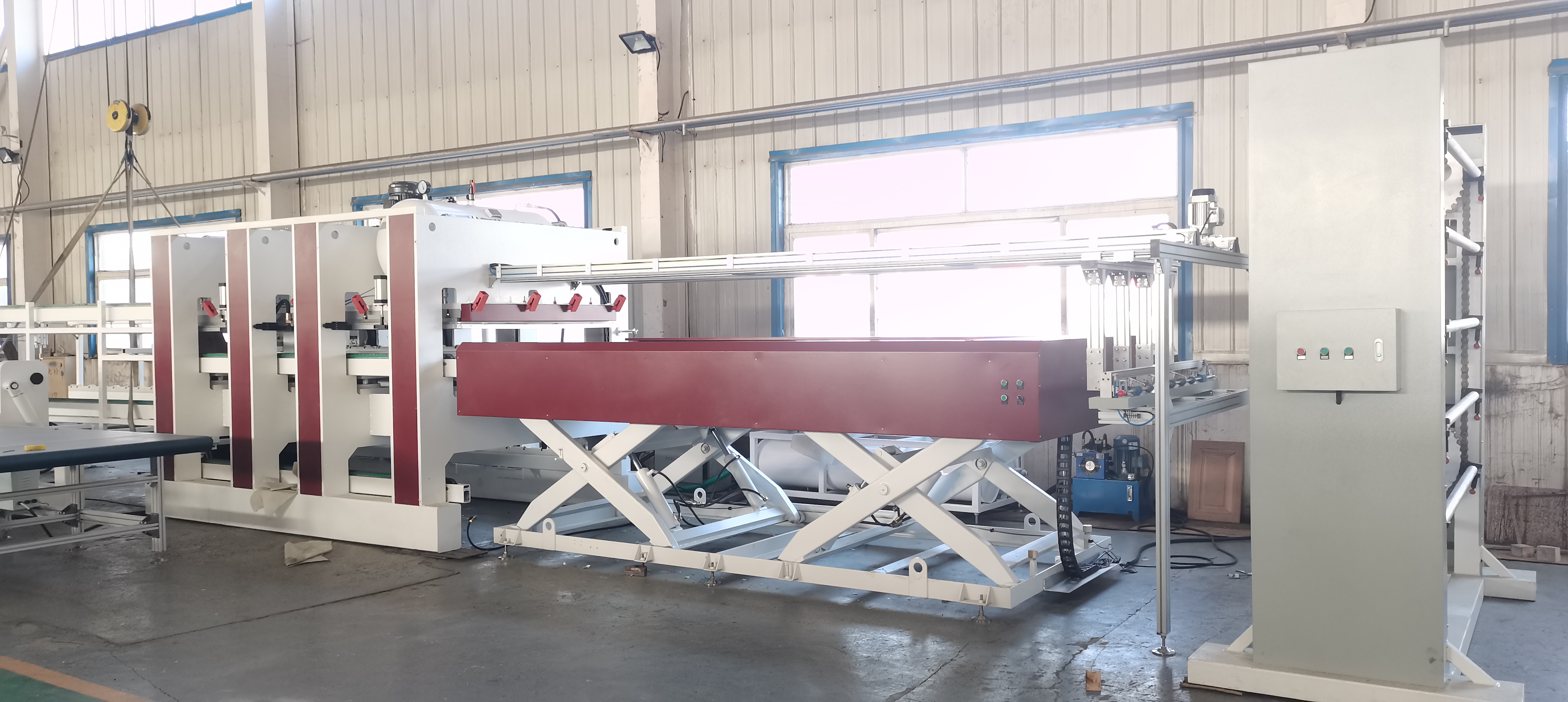 TM3000F-P Auto laser scan PIN system positive and negative pressure machine