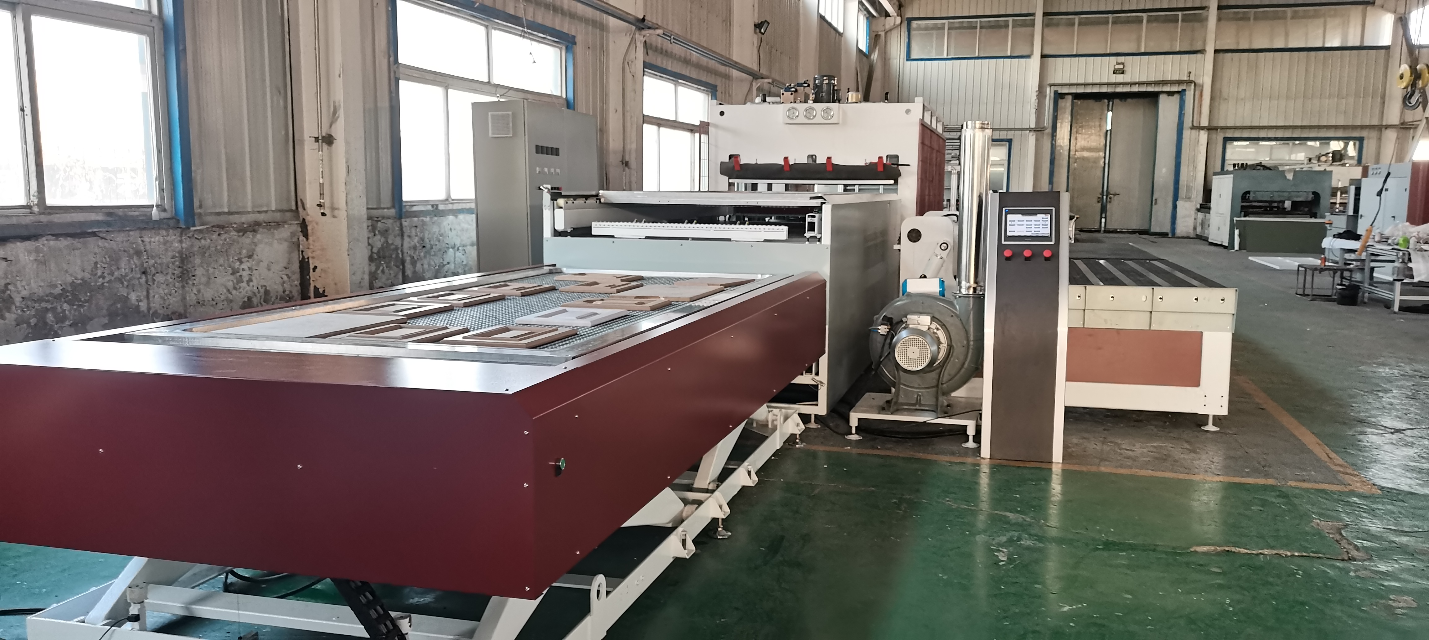 TM3000F-P Auto laser scan PIN system positive and negative pressure machine