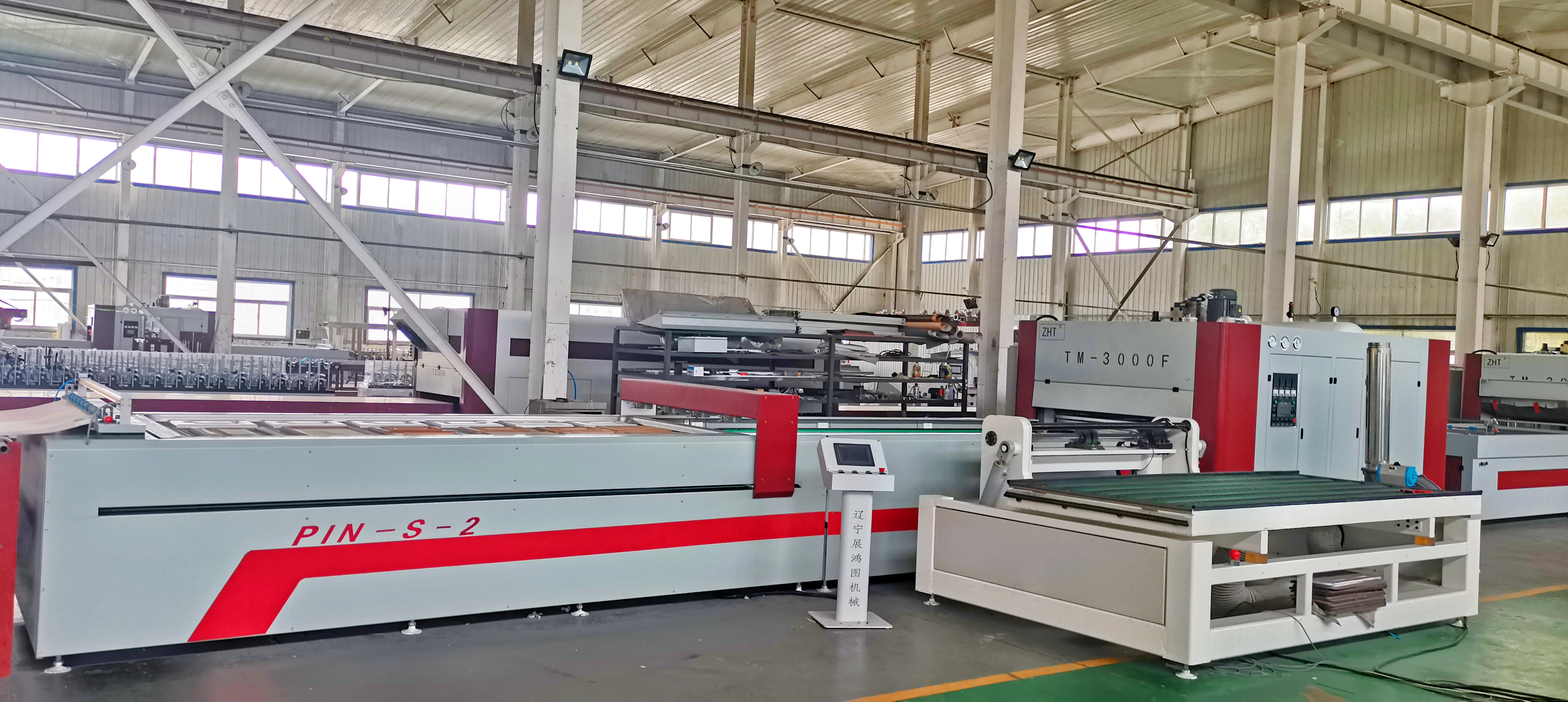 TM3000F-P Auto laser scan PIN system positive and negative pressure machine