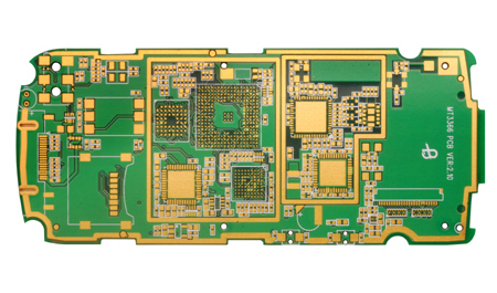 HDI mobile printed circuit board