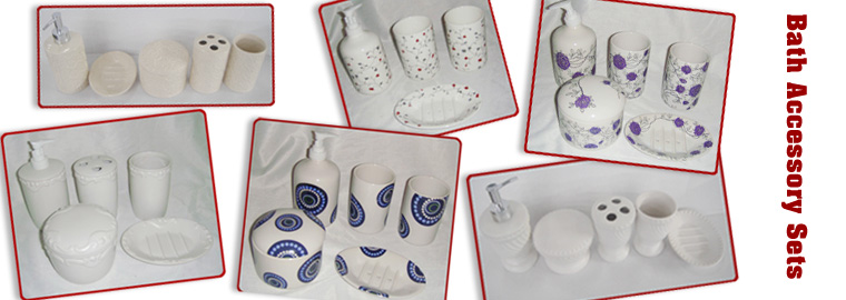 Porcelain bath accessory