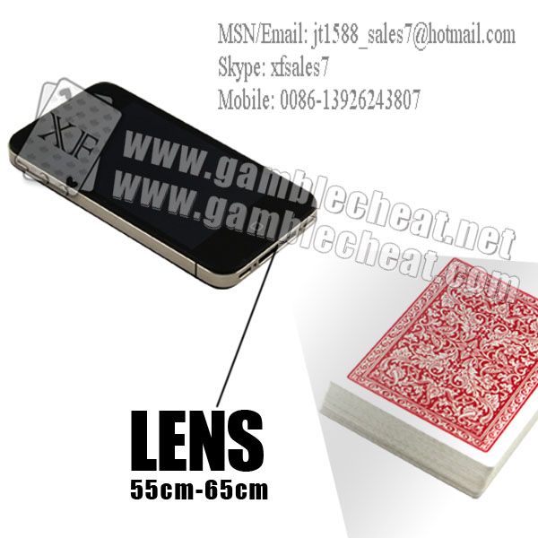 Iphone 4 lens/poker analyzer/poker cheat/contact lens/infrared lens/poker scanner/marked cards