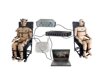 Automobile comfort air conditioning dummy test system