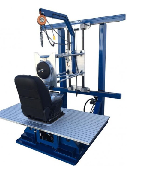  Car seat component clearance test bench