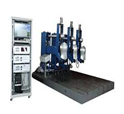 Car seat headrest static strength tester