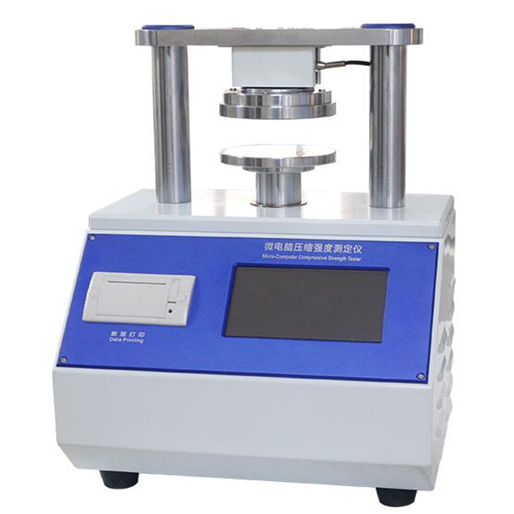 Paper ring compression strength tester