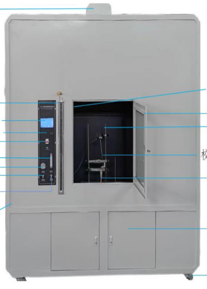 VW-1 wire and cable burning tester