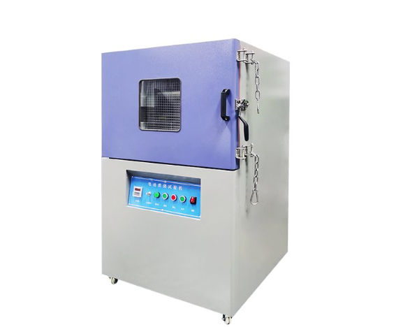 Battery combustion tester