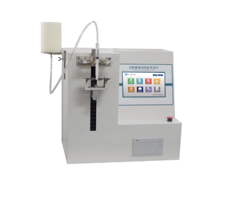 Syringe sliding performance tester