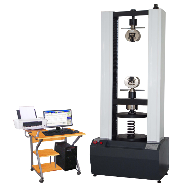 Spring tension testing machine