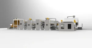 ALTGB---6500mm Geotextile Needle-punching High Speed Non Woven Fabric Making Machine