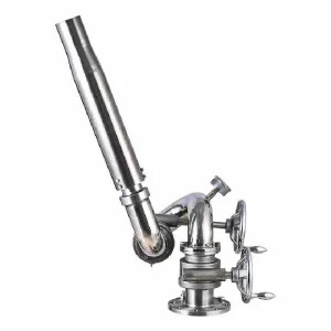 Stainless Steel Manual Fire Water Foam Monitor – PL8/24-48-W