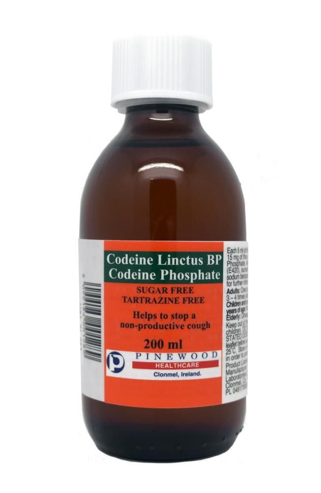 Pinewood Codeine Linctus Cough Syrup
