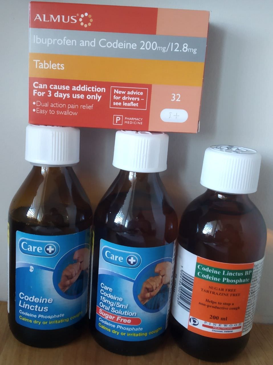 Care+ Linctus Codeine Cough Syrup