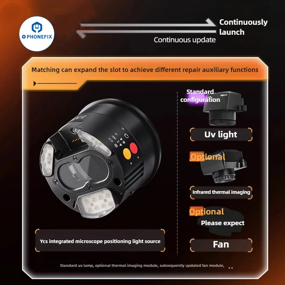 Enhanced Microscope Lighting and Curing System