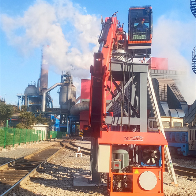 YZH Stationary Type Pedestal Rock Breaker Boom Systems