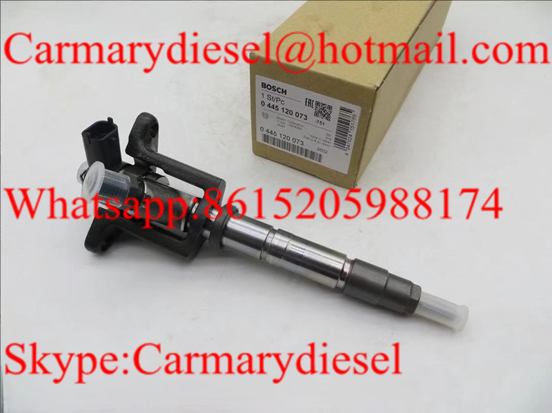 BOSCH Genuine common rail fuel injector assy 0445120073, F01G09P1H4,  for MITSUBISHI FUSO 3.0L ME194299