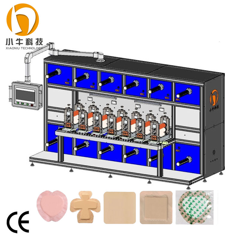 Wound dressing making machine