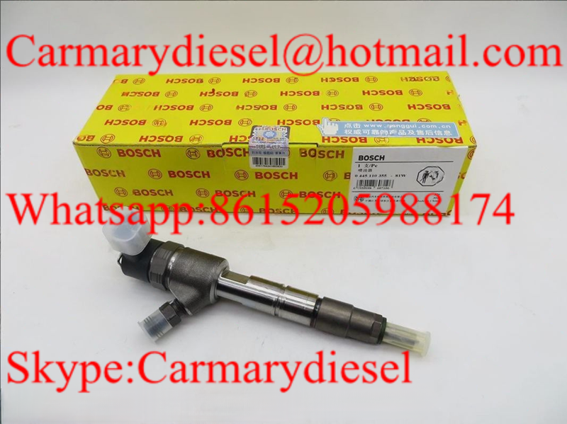 BOSCH Common rail injector 0445110355, 0445110509 for FAW CA4D 2.8L