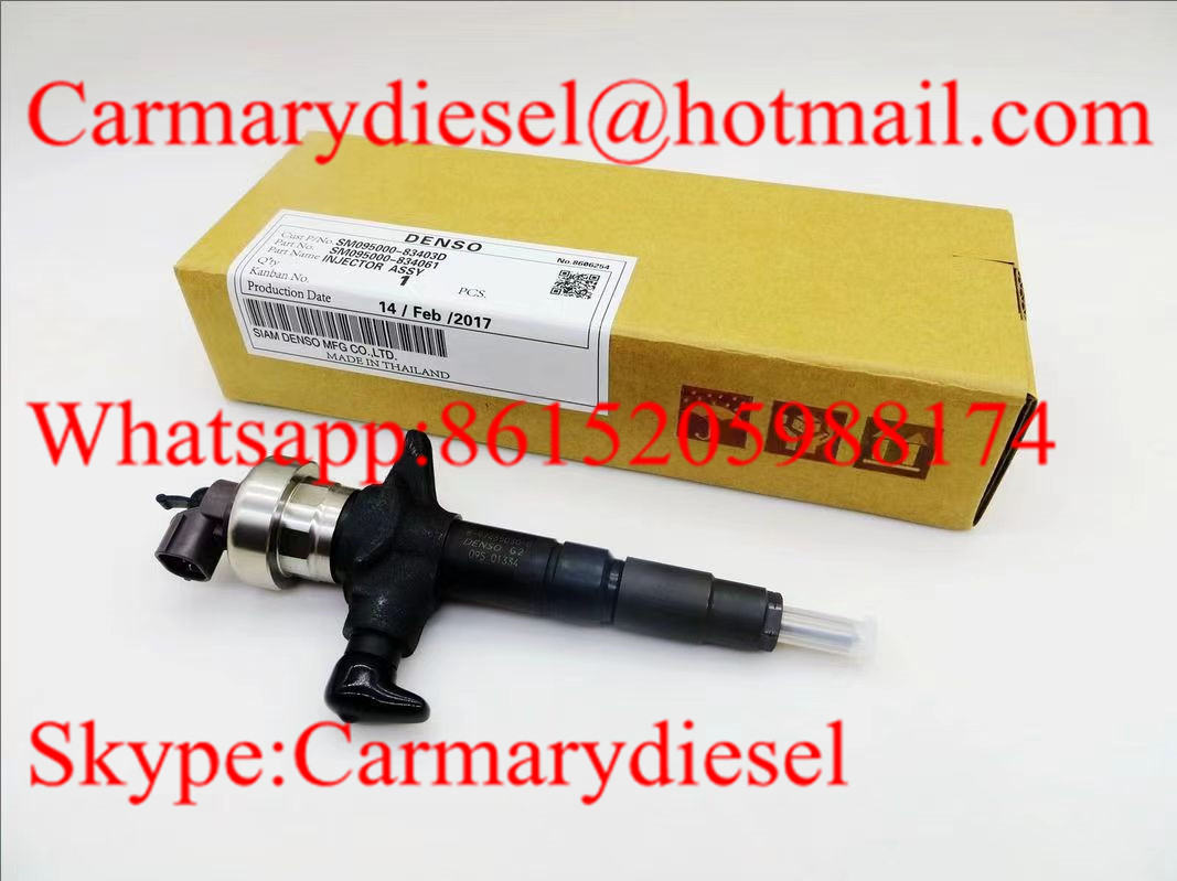 DENSO Genuine diesel fuel injector  for ISUZU 4JJ1 3.0L , 8974350300, 8981066932, 