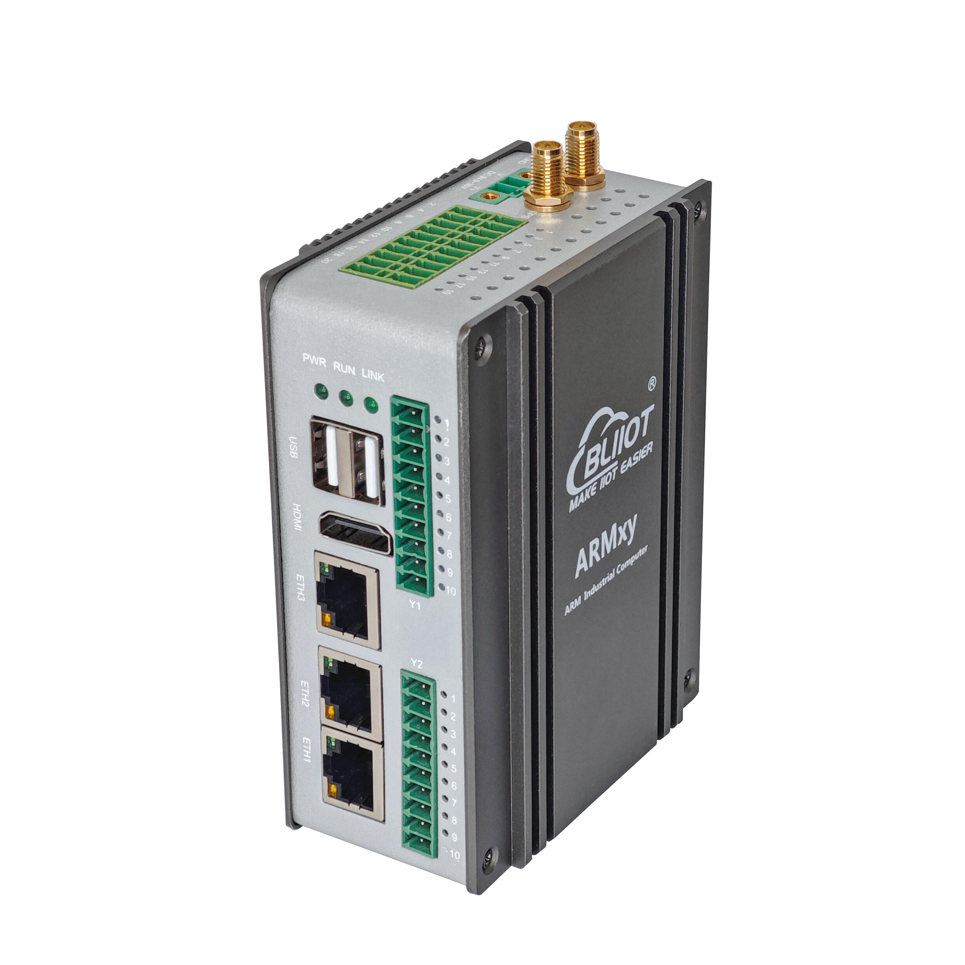 ARMxy Industrial Controller with CAN/RS485 for Equipment Networking