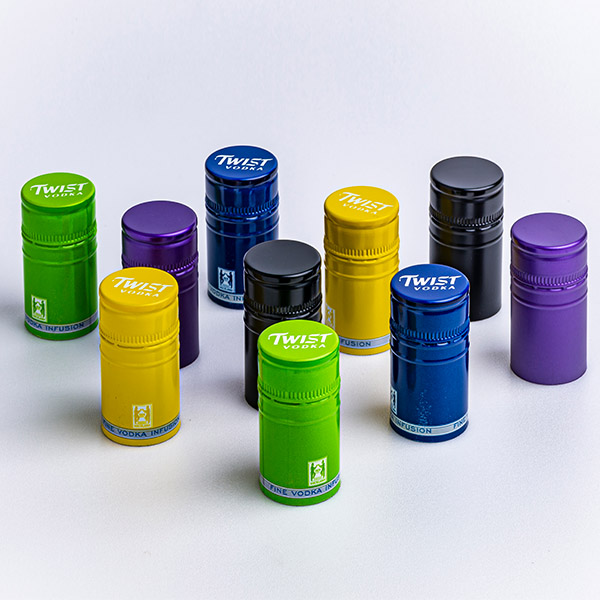 PP/ROPP Aluminum Red Wine Bottle Cap