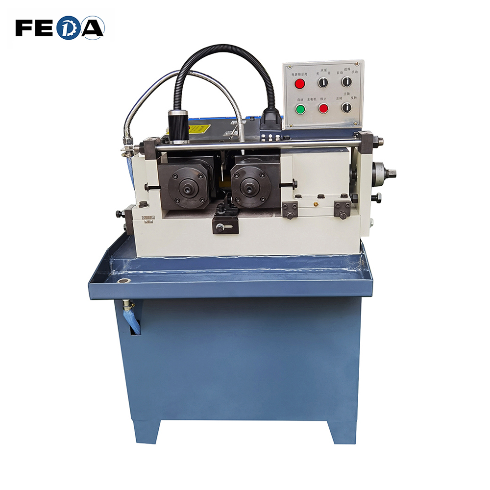FD-4T precision thread making machine automatic threading machinery round dies thread rolling machine 