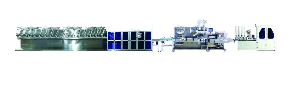 High Speed Fully Automatic 16 Lanes Wet Wipes Production Line