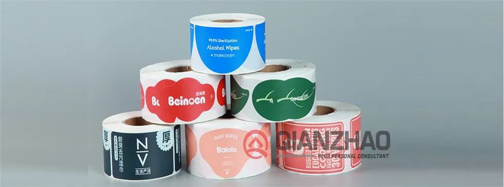China Wet Wipes Sticker Manufacturers