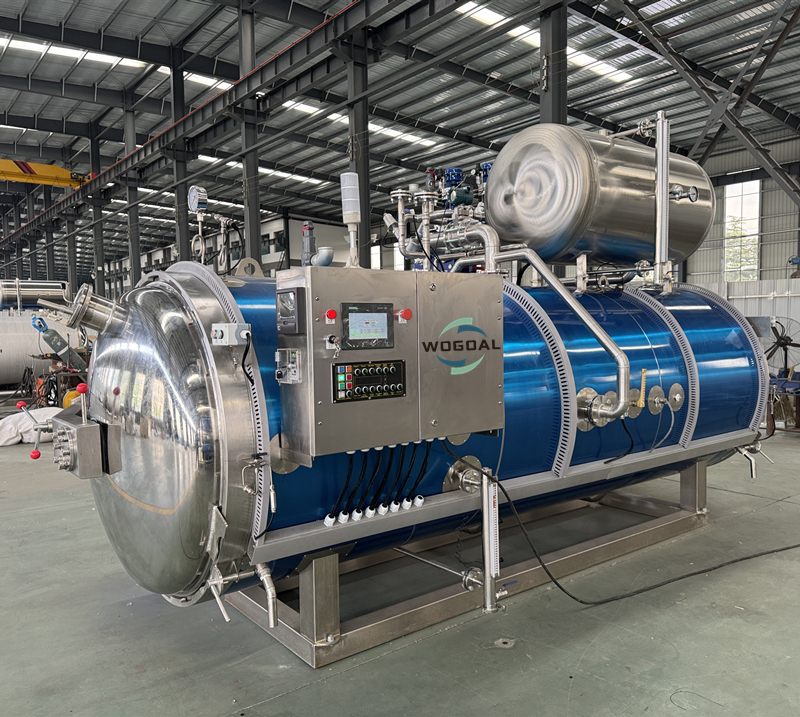 Factory Customized Canned Sardines Food Retort Machine