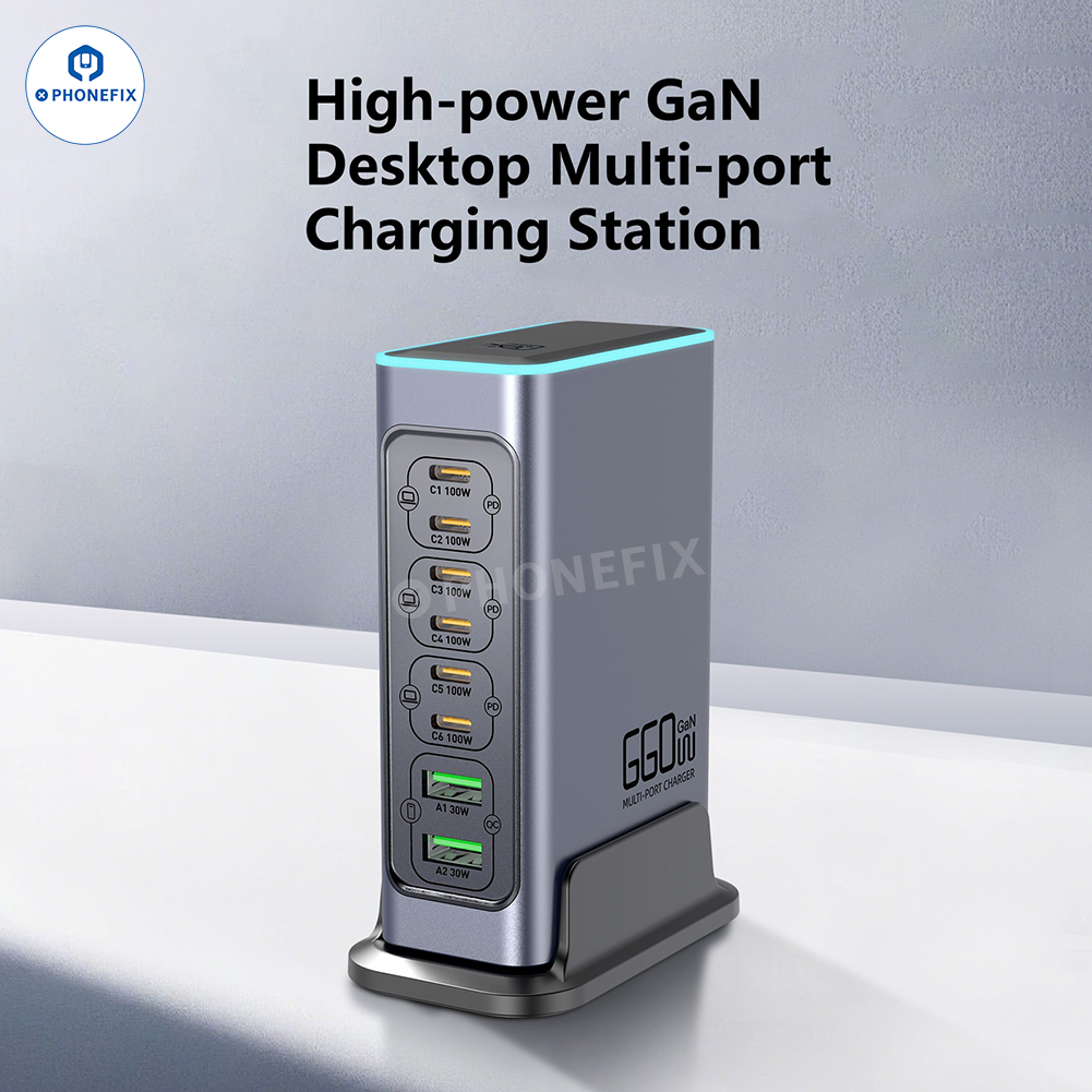 WLX-F8L Smart 8 Port Laptop Fast Charging Station